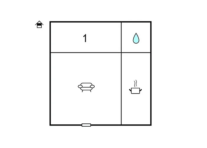 1 Bedroom Lovely In *